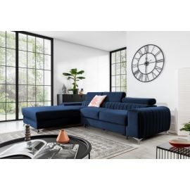 Eltap Grayson Loco Corner Pull-Out Sofa 205x275x98cm, Blue (CO-GRA-LT-40LO) | Corner couches | prof.lv Viss Online