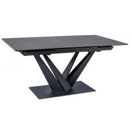 Signal Sorento Extendable Table 160x90cm, Black/Dark Grey | Glass tables | prof.lv Viss Online