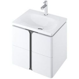 Ravak Balance 500 Sink Cabinet without Sink White/Graphite (X000001365) | Bathroom furniture | prof.lv Viss Online
