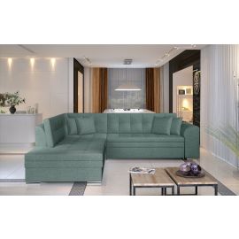 Eltap Pieretta Corner Pull-Out Sofa Cover 58x260x80cm, Blue (Prt_19) | Corner couches | prof.lv Viss Online