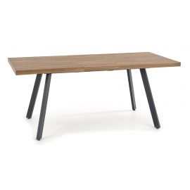 Halmar Berlin Extendable Table 140x85cm, Brown/Black | Halmar | prof.lv Viss Online