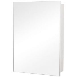 Aqua Rodos Decor 55 White Mirror Cabinet (195721) | Mirror cabinets | prof.lv Viss Online