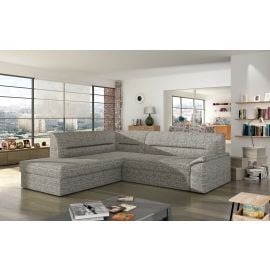 Eltap Elano Berlin Corner Pull-Out Sofa 65x212x90cm, Grey (EL17) | Sofas | prof.lv Viss Online