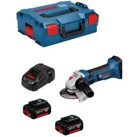 Болгарка угловая аккумуляторная Bosch GWS 18-125 V-LI 18V 4Ah (060193A30Y) | Шлифовальные машинки | prof.lv Viss Online