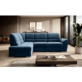 Eltap Siber Lux Corner Pull-Out Sofa 186x270x93cm, Blue (CO-SIB-LT-40LU) | Sofas | prof.lv Viss Online