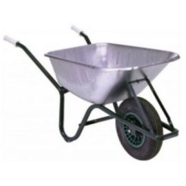Dixten WB6414T Garden Cart 100l Silver (604524) | Wheelbarrow | prof.lv Viss Online