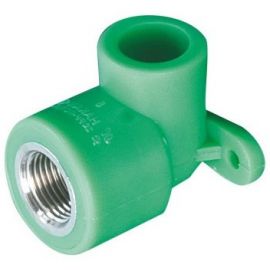 Kan-therm PPR Wall Plate Elbow 90° D20x1/2'' Green (1209069007) | Kan-Therm | prof.lv Viss Online