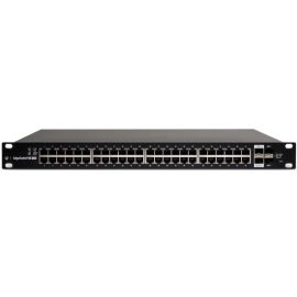 Ubiquiti UISP EdgeSwitch PoE+ 48 (750W) Switch Black (ES-48-750W) | Network equipment | prof.lv Viss Online