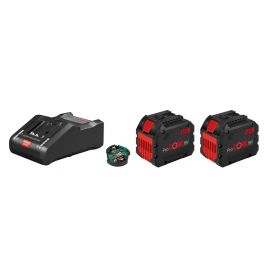 Bosch 1 600 A01 6GY Charger 18V + Batteries Li-ion 2x18V, 12Ah (1600A016GY) | Battery and charger kits | prof.lv Viss Online