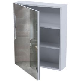 Aqua Rodos Quadro 50 Mirror Cabinet, White (936KVZ50) | Mirror cabinets | prof.lv Viss Online