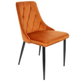 Черно-красно-белый кухонный стул Alvar оранжевый | Black Red White | prof.lv Viss Online