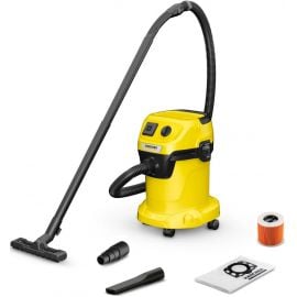 Karcher WD 3 C P 17L Пылесос для сбора строительной пыли Yellow/Black (1.628-170.0) | Пылесосы | prof.lv Viss Online