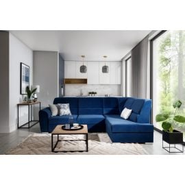 Eltap Siber Loco Corner Pull-Out Sofa 186x270x93cm, Blue (CO-SIB-RT-40LO) | Corner couches | prof.lv Viss Online