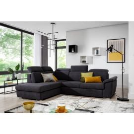 Eltap Loreto Grande Corner Pull-Out Sofa 210x260x102cm, Grey (Lor_89) | Sofas | prof.lv Viss Online