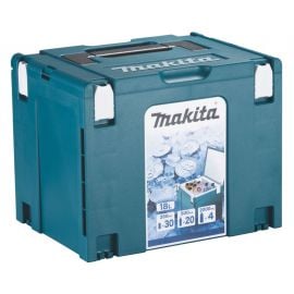 Makita MakPac Nr.4 Коробка для инструментов высокая 18 л, синяя (198253-4) | Холодильные ящики | prof.lv Viss Online
