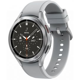 Samsung Galaxy Watch4 46 мм Серебристый (SM-R895FZSAEUE) | Смарт часы | prof.lv Viss Online
