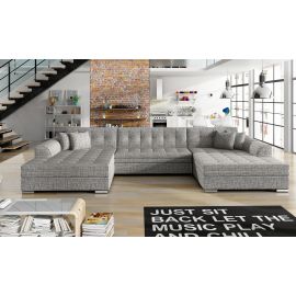 Stūra Dīvāns Izvelkams Eltap Vento Berlin 60x355x80cm, Pelēks (Vet01) | Mīkstās mēbeles | prof.lv Viss Online