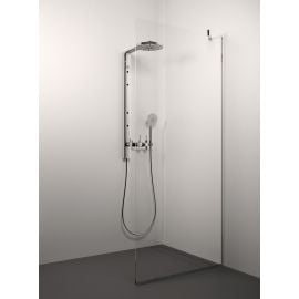 Glass Service Conforto Cor 70cm 70CON_C Shower Wall Transparent Chrome | Shower doors and walls | prof.lv Viss Online