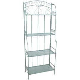 Home4You Mint Shelf, 62x32x156cm, Green (40086) | Shelves | prof.lv Viss Online