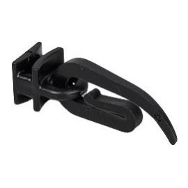 Dekorika Aspen Plastic Slides with One Hook, 30pcs, Black | Curtain hooks and accessories | prof.lv Viss Online
