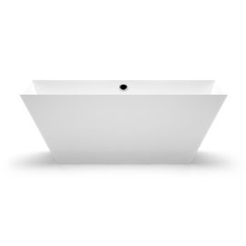 Vanna Vispool Erunna 1 Akmens masa 175.2x80.5cm Bez pārplūdes Balta (AU08) | Stone mass baths | prof.lv Viss Online