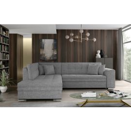Eltap Pieretta Portland Corner Pull-Out Sofa 58x260x80cm, Grey (Prt_67) | Corner couches | prof.lv Viss Online