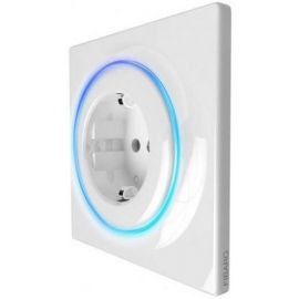 Fibaro Walli Smart Outlet Type F FGWOF-011 Smart Socket White | Smart lighting and electrical appliances | prof.lv Viss Online