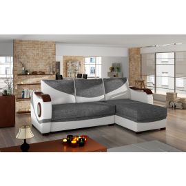 Eltap Puerto Sawana/Soft Corner Pull-Out Sofa 57x235x90cm, Grey (A_p_03) | Sofa beds | prof.lv Viss Online