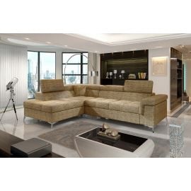 Eltap Eridano Berlin Corner Pull-Out Sofa 202x275x90cm, Beige (ERI_30) | Living room furniture | prof.lv Viss Online