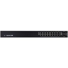 Ubiquiti UISP EdgeSwitch PoE 16 (150W) Switch Black (ES-16-150W) | Network equipment | prof.lv Viss Online
