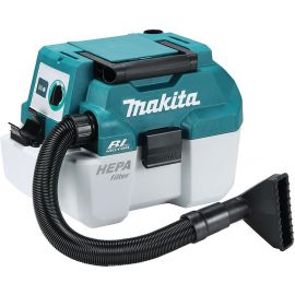 Makita DVC750LZ Cordless Handheld Vacuum Cleaner Without Battery and Charger Blue/Black/White, 18V | Handheld vacuum cleaners | prof.lv Viss Online
