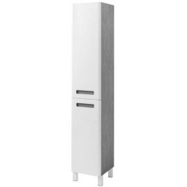 Sanservis Country 35 High Cabinet (Penal), White/Grey (48827) | High cabinets | prof.lv Viss Online