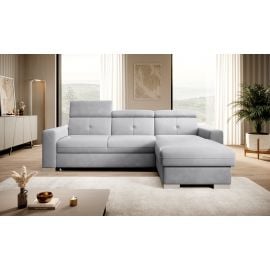 Eltap Fresia Sola Corner Pull-Out Sofa 176x247x104cm, Grey (CO-FR-RT-04SO) | Living room furniture | prof.lv Viss Online