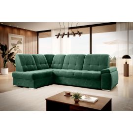 Eltap Sado Lux Corner Pull-Out Sofa 192x272x95cm, Green (CO-SAD-LT-35LU) | Sofas | prof.lv Viss Online