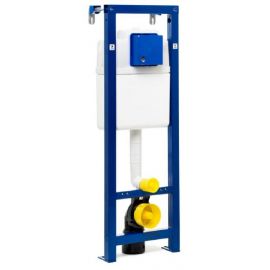 Gustavsberg Triomont XS GB1921102020 Built-in Toilet Frame Blue | Wall-mounted toilet mounting element | prof.lv Viss Online