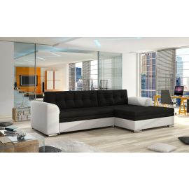 Eltap Conforti Sawana/Soft Corner Pull-Out Sofa 165x275x78cm, Black (Cf_04) | Corner couches | prof.lv Viss Online