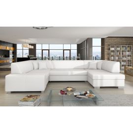 Izvelkams Dīvāns Eltap Havana Soft U Veida 207x320x73cm Labais Stūris Balts (Hv09) | Izvelkamie dīvāni | prof.lv Viss Online