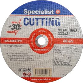 Metāla Griešanas Disks Specialist+ Cutting | Elektroinstrumentu piederumi | prof.lv Viss Online