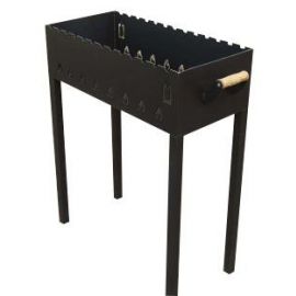 Abas Shoe Cabinet with Added Legs 79x30x75cm Black (4751017340028) | Garden barbecues | prof.lv Viss Online