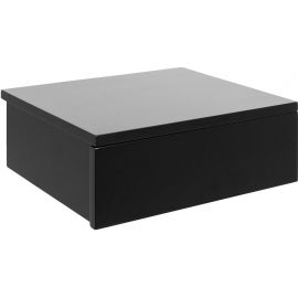 Home4You Avignon Nightstand, 32x37x13cm, Black (AC95761) | Bedside tables | prof.lv Viss Online