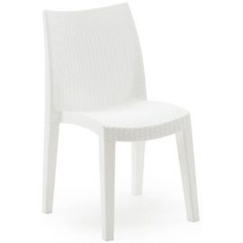 Progarden Lady Relax Chair, 48x55x86cm, White (124019) | Garden chairs | prof.lv Viss Online