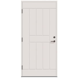 Viljandi Lydia VU Exterior Door, White, 888x2080mm, Left (510054) | Exterior doors | prof.lv Viss Online