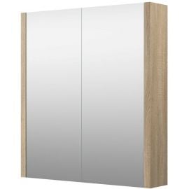 Raguvos Furniture Serena 60 Mirrored Cabinet Grey Oak (1400310)
