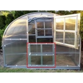Baumera Additional Doors Classic for Greenhouses 100x100cm Without Cover, Transparent (930885) | Greenhouse | prof.lv Viss Online