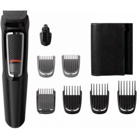 Philips Series 3000 MG3730/15 Триммер для волос и бороды черный (8710103794585) | Триммеры для волос, бороды | prof.lv Viss Online