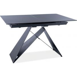 Стол Signal Westin SG раскладной 120x80 см, черный | Стеклянные столы | prof.lv Viss Online