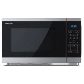 Sharp YC-MS252AE-S Microwave Oven with Grill Silver | Microwaves | prof.lv Viss Online