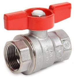 Giacomini R851 Manual Radiator Valve with Straight Handle FF | Valves and faucets | prof.lv Viss Online