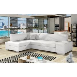 Eltap Fabio Soft Corner Pull-Out Sofa 167x268x73cm, White (F19) | Living room furniture | prof.lv Viss Online