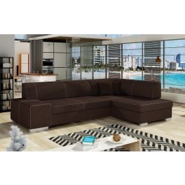 Eltap Fabio Sawana Corner Pull-Out Sofa 167x268x73cm, Brown (F09) | Corner couches | prof.lv Viss Online